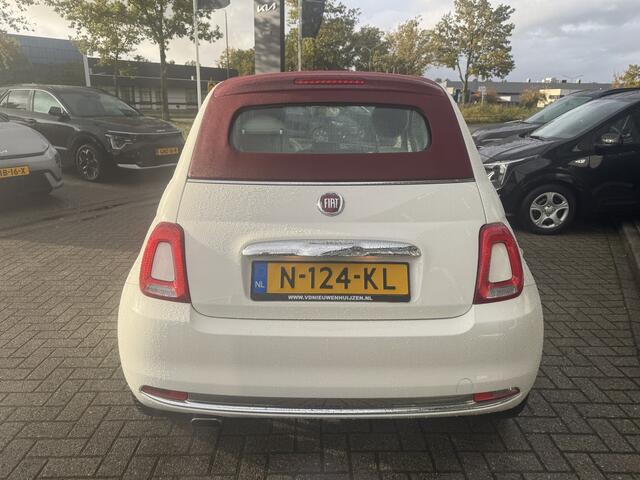 Fiat 500 1.2 Rockstar Cabrio 21742 km!!! Navi | Sportvelgen | Zeer mooie staat !! Info Frank Eijsbouts 0492-588958