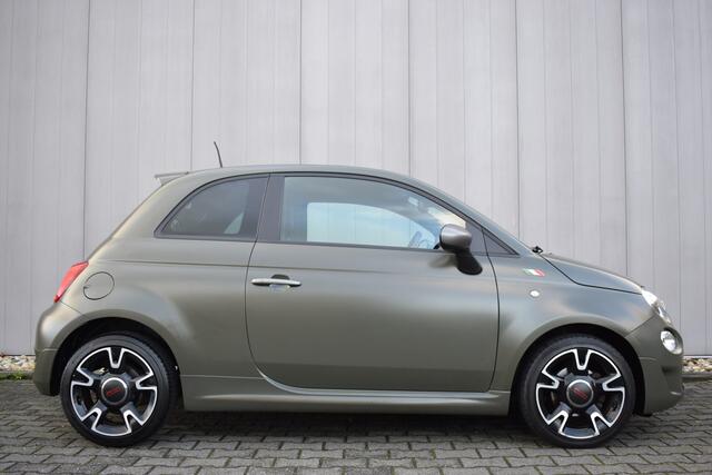 Fiat 500 0.9 TwinAir Turbo Sport Half Leder | ECC | Sportstoelen | Full Map Navi | Telefonie | Volledig Onderhouden!!