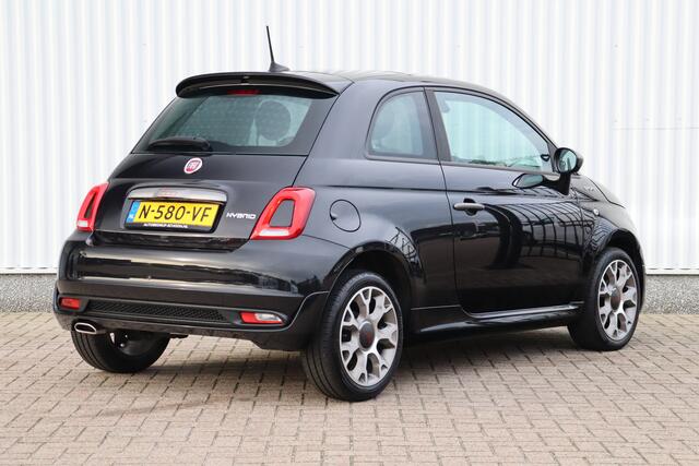 Fiat 500 1.0 Hybrid Sport | Panoramadak | Navigatie | Airco | Parkeersensoren | Cruise Control | Carplay