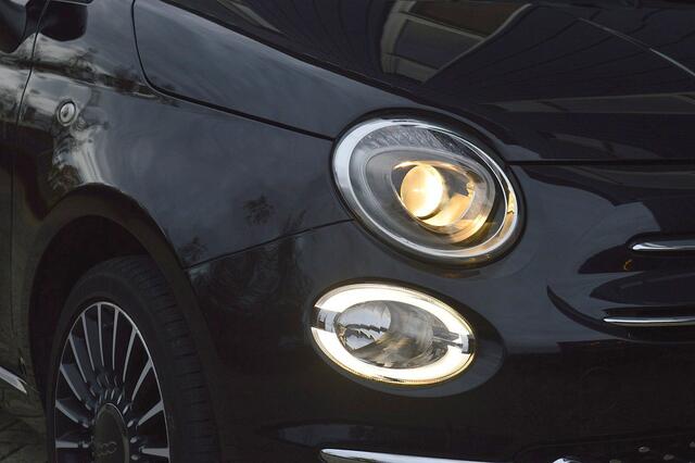 Fiat 500 1.2 Lounge Rijklaarprijs-Garantie Panorama dak Navigatie Airco Cruise control