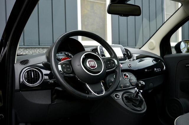 Fiat 500 1.2 Lounge Rijklaarprijs-Garantie Panorama dak Navigatie Airco Cruise control