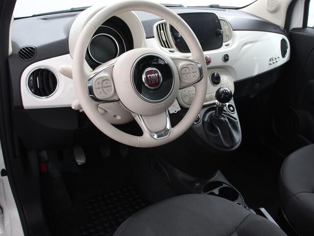 Fiat 500 1.0 Hybrid Dolcevita Panorama dak Climate Control Cruise Control Navigatie Apple Carplay/Android Auto Dab Digitale Cockpit Parkeer Sensoren Lichtmetalen Velgen 16" Led