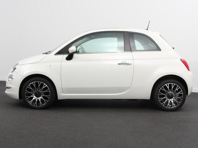 Fiat 500 1.0 Hybrid Dolcevita Panorama dak Climate Control Cruise Control Navigatie Apple Carplay/Android Auto Dab Digitale Cockpit Parkeer Sensoren Lichtmetalen Velgen 16" Led