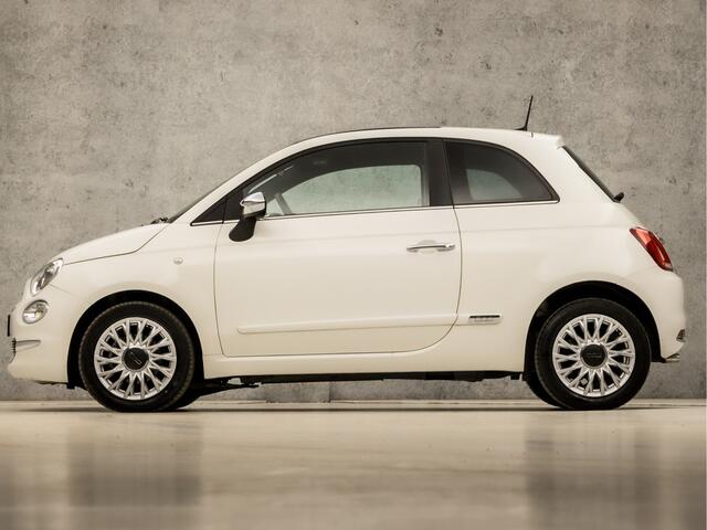 Fiat 500 1.0 Hybrid Dolcevita (PANORAMADAK, CHROME PAKKET, APPLE CARPLAY, LEDER, PARKEERSENSOREN, SPORTSTOELEN, CRUISE, ZWART HEMEL, LM VELGEN, NIEUWE APK, NIEUWSTAAT)