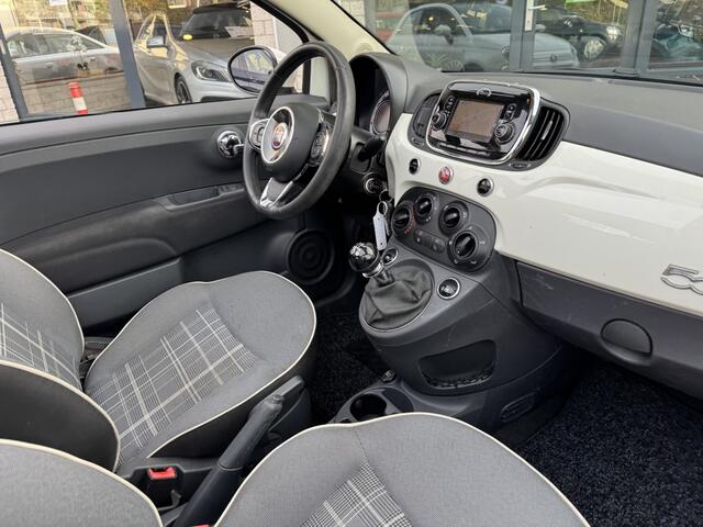 Fiat 500 0.9 TwinAir Lounge Cabrio Navi Nieuw model