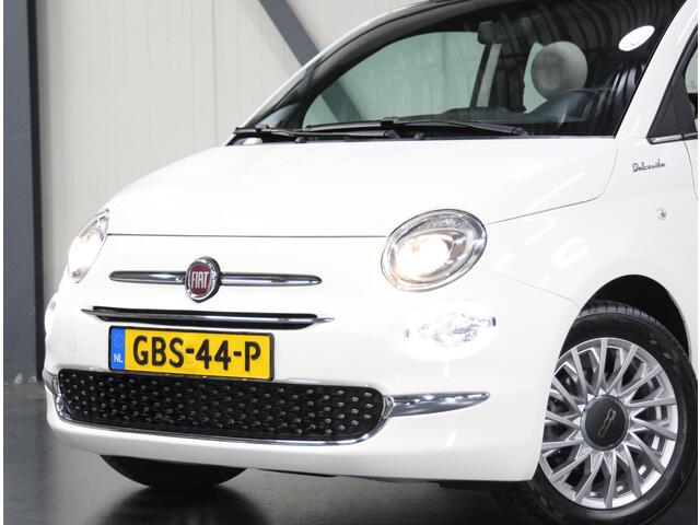 Fiat 500 1.0 70PK Hybrid RED | Climate Control | Xenon Koplampen | Vouwdak | Cruise Control | DAB Ontvanger | Start/Stop Systeem | 16" Lichtmetalen Velgen | Isofix |