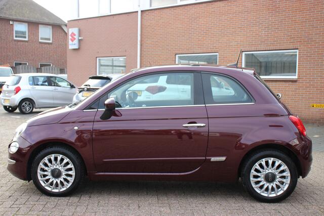 Fiat 500 1.2 Lounge | Navi | Parkeersensoren | Clima | Panodak |