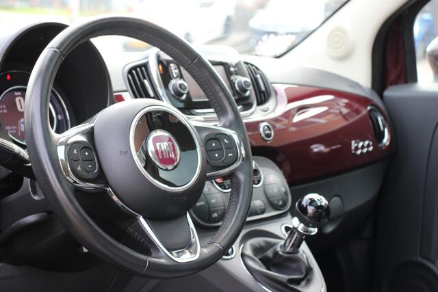 Fiat 500 1.2 Lounge | Navi | Parkeersensoren | Clima | Panodak |