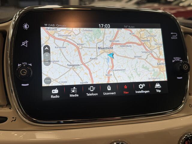 Fiat 500 1.2 Lounge 69pk | 4-CILINDER | NAVI |