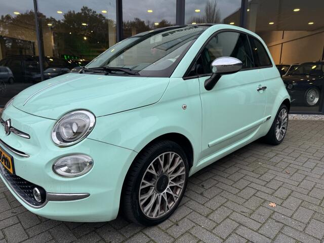 Fiat 500 1.2 Lounge ,Volledig Leer,Panorama,Navi,Pdc,LM Velgen
