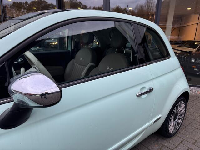 Fiat 500 1.2 Lounge ,Volledig Leer,Panorama,Navi,Pdc,LM Velgen