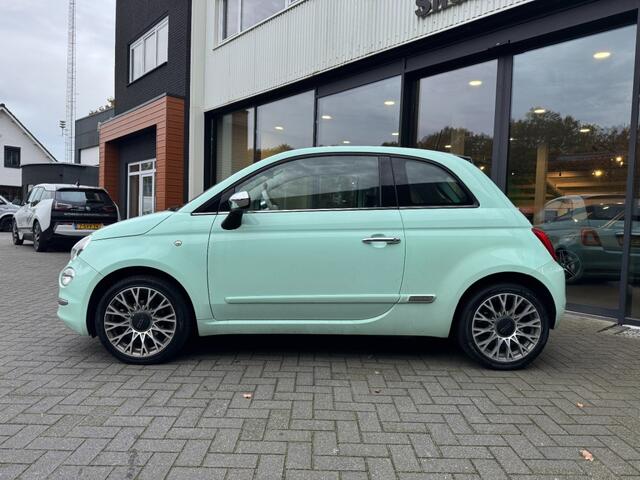 Fiat 500 1.2 Lounge ,Volledig Leer,Panorama,Navi,Pdc,LM Velgen