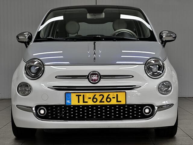 Fiat 500 0.9 TwinAir Turbo Collezione/ Pano-Dak!/ LED Dagrijverl./ CRUISE/ 16''LMV/ Airco/ Navi/ Multi.LEDER.Stuur/ Elek.Pakket/ Isofix/ C.V.Afstand.