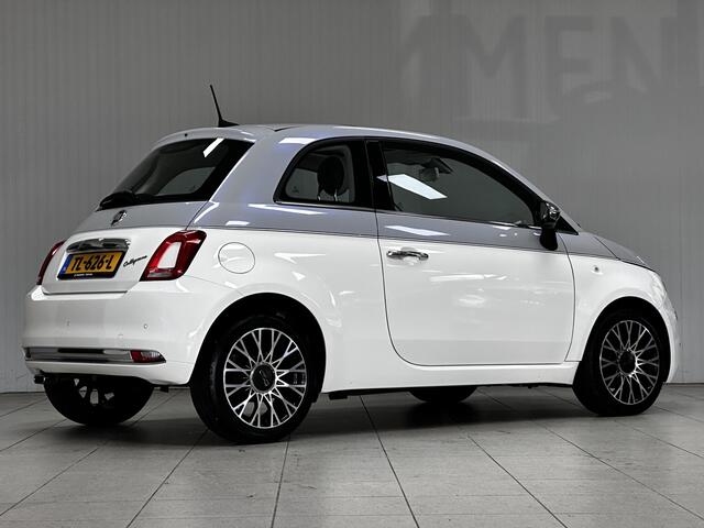 Fiat 500 0.9 TwinAir Turbo Collezione/ Pano-Dak!/ LED Dagrijverl./ CRUISE/ 16''LMV/ Airco/ Navi/ Multi.LEDER.Stuur/ Elek.Pakket/ Isofix/ C.V.Afstand.
