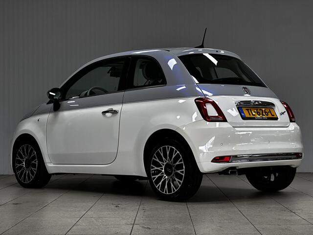Fiat 500 0.9 TwinAir Turbo Collezione/ Pano-Dak!/ LED Dagrijverl./ CRUISE/ 16''LMV/ Airco/ Navi/ Multi.LEDER.Stuur/ Elek.Pakket/ Isofix/ C.V.Afstand.