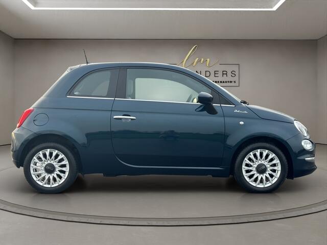Fiat 500 1.0 Hybrid Dolcevita 2023 BLAUW | Panoramadak | Apple CarPlay