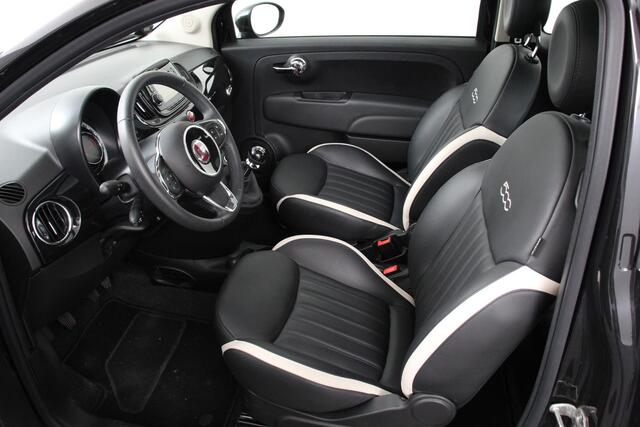 Fiat 500 1.2 Lounge | Lederen Bekleding | Navigatie | Panoramadak | Climate Control | Cruise control | DAB Lichtmetalen Velgen