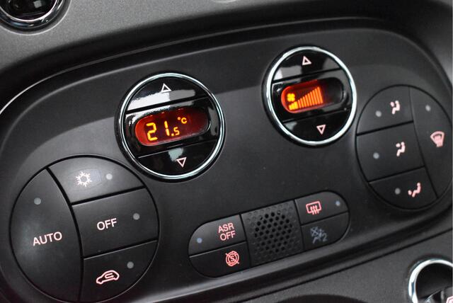 Fiat 500 1.2 Matte Green Panoramadak, Navi, Cruise control