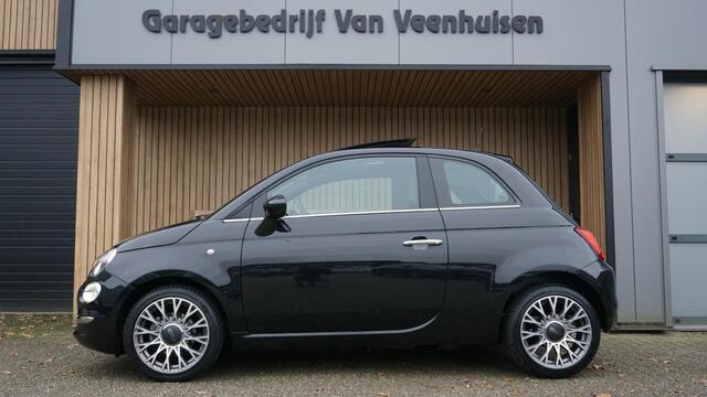 Fiat 500 1.0 Hybrid 70PK Dolcevita Elektrisch schuif/kantel Pano.dak H-Leder Sportstoelen Virtual 16inch LM 44079km!