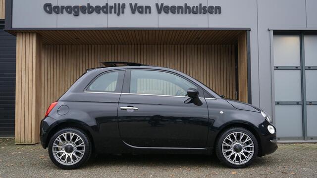 Fiat 500 1.0 Hybrid 70PK Dolcevita Elektrisch schuif/kantel Pano.dak H-Leder Sportstoelen Virtual 16inch LM 44079km!