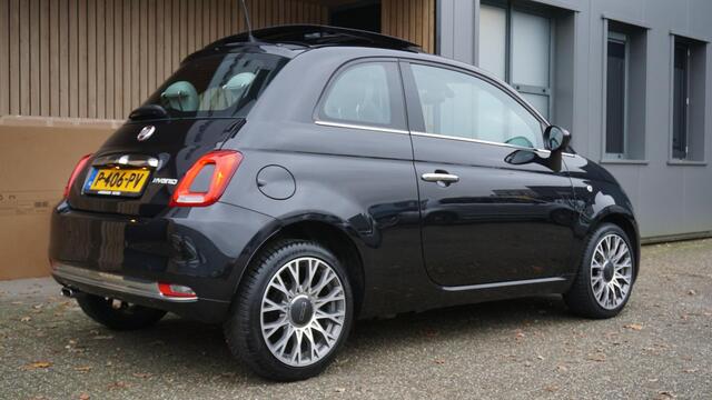 Fiat 500 1.0 Hybrid 70PK Dolcevita Elektrisch schuif/kantel Pano.dak H-Leder Sportstoelen Virtual 16inch LM 44079km!