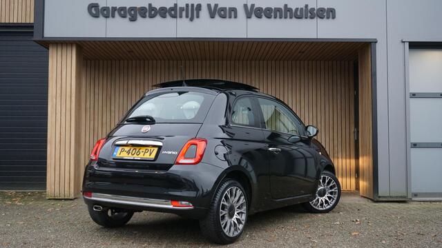 Fiat 500 1.0 Hybrid 70PK Dolcevita Elektrisch schuif/kantel Pano.dak H-Leder Sportstoelen Virtual 16inch LM 44079km!
