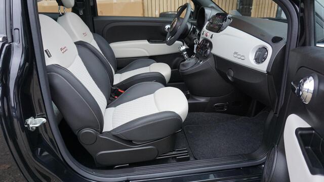 Fiat 500 1.0 Hybrid 70PK Dolcevita Elektrisch schuif/kantel Pano.dak H-Leder Sportstoelen Virtual 16inch LM 44079km!