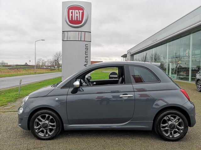 Fiat 500 1.0 Hybrid Rockstar | Sport | Carplay | Automatische airco | Parkeersensoren | Grigio Carrara