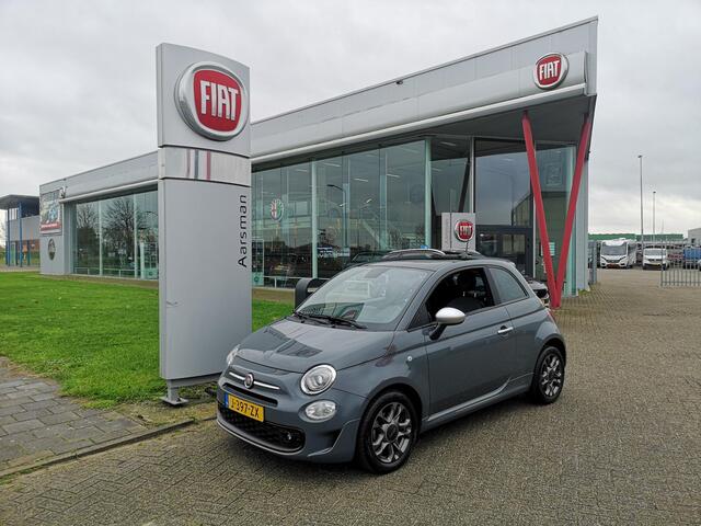 Fiat 500 1.0 Hybrid Rockstar | Sport | Carplay | Automatische airco | Parkeersensoren | Grigio Carrara