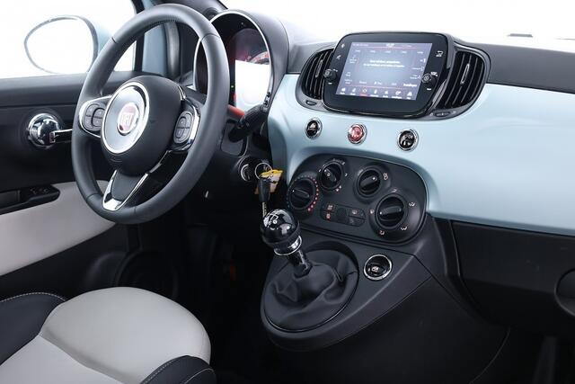 Fiat 500 1.0 Hybrid Dolcevita Tech Pack| PANORAMADAK | CARPLAY | PDC | Mistlampen