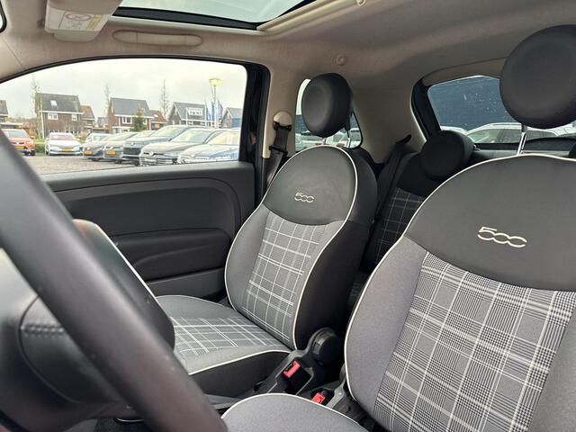 Fiat 500 0.9 TwinAir Turbo Lounge | Pano Dak | Clima | LED |