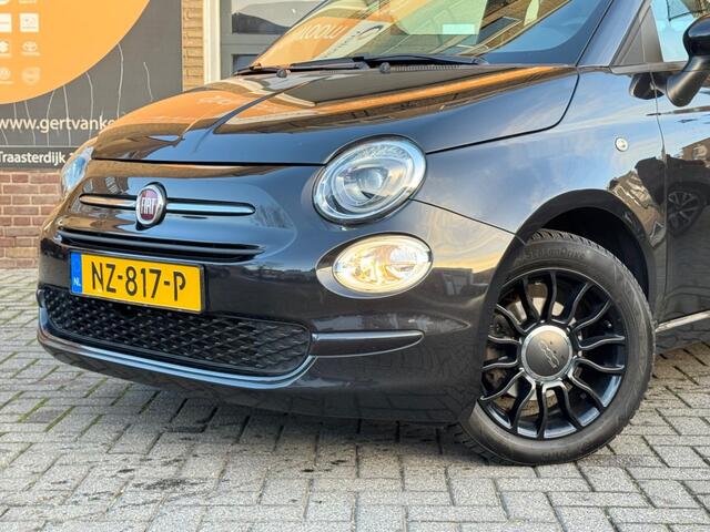 Fiat 500 0.9 TWINAIR TURBO 80PK BLACKSTAR AIRCO/LED/NL-AUTO