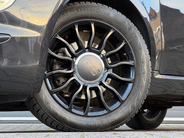 Fiat 500 0.9 TWINAIR TURBO 80PK BLACKSTAR AIRCO/LED/NL-AUTO