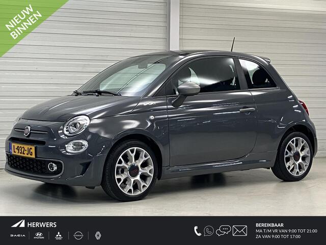 Fiat 500 1.0 Hybrid Sport / Eerste Eigenaar / Navigatie / Panoramadak / Climate Control / Apple CarPlay/Android Auto /
