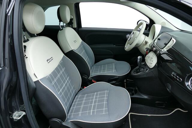 Fiat 500 1.2 4-Cil. Panodak, Carplay/Android, Navi, Cruise, 16"LMV, Airco