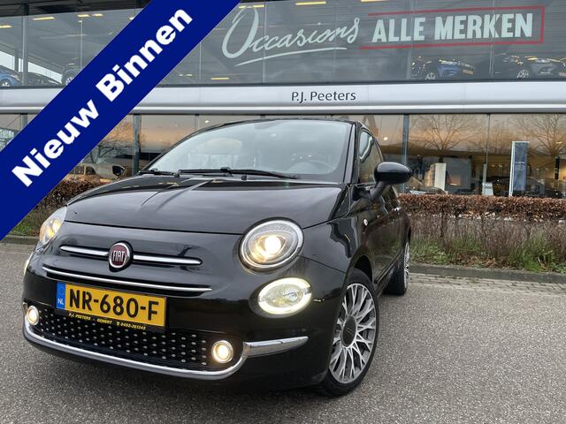 Fiat 500 0.9 TwinAir Turbo Lounge Airco - Cruise control - Parkeersensoren achter - Bluetooth - Panoramadak - Radio - Licht metalen velgen - Stuur multifunctioneel - Start/stop systeem - Elektrische ramen voor
