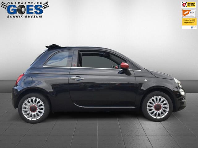 Fiat 500 Cabrio Red