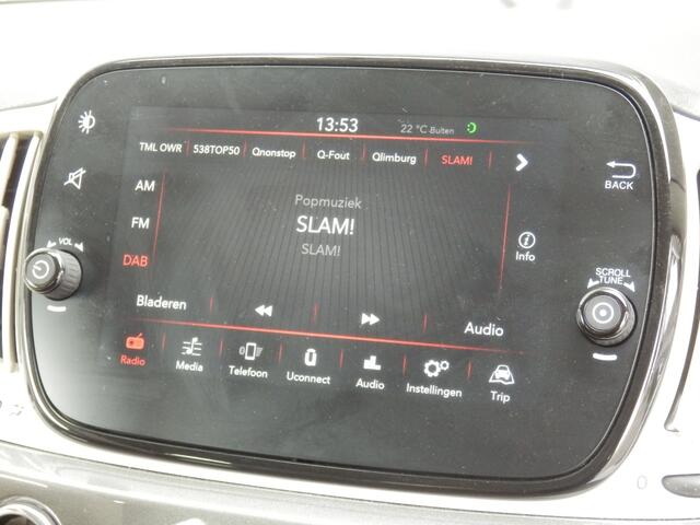 Fiat 500 Hybride | Lounge | Apple Carplay/Android | Cruise ctrl |