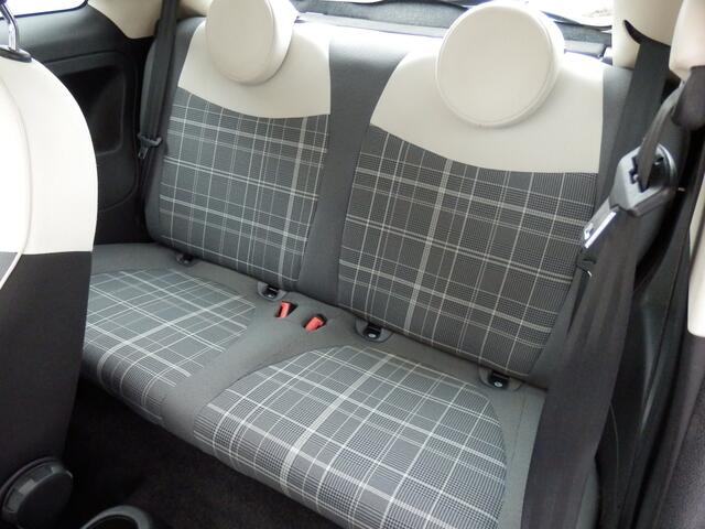 Fiat 500 1.2 Lounge | Panoramadak | Clima | Apple carpl / Andr. Auto