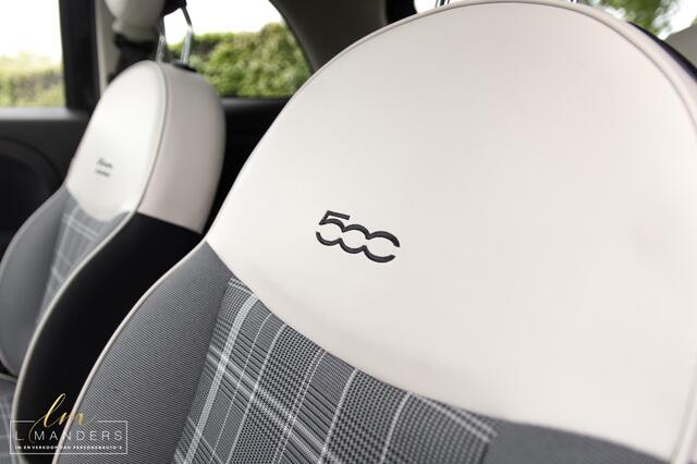 Fiat 500 1.0 Hybrid Lounge 2021 ZWART | Apple CarPlay | Airco | Cruise Co