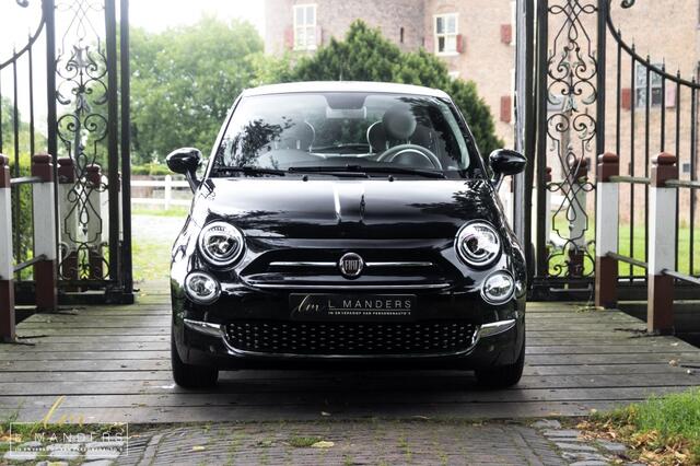 Fiat 500 1.0 Hybrid Lounge 2021 ZWART | Apple CarPlay | Airco | Cruise Co