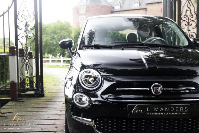 Fiat 500 1.0 Hybrid Lounge 2021 ZWART | Apple CarPlay | Airco | Cruise Co