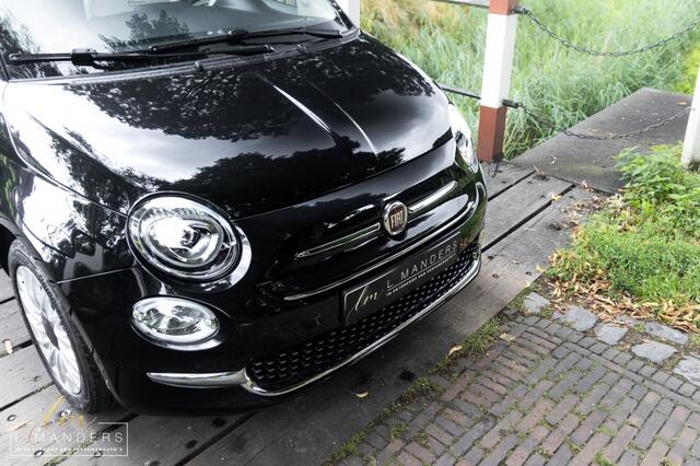 Fiat 500 1.0 Hybrid Lounge 2021 ZWART | Apple CarPlay | Airco | Cruise Co