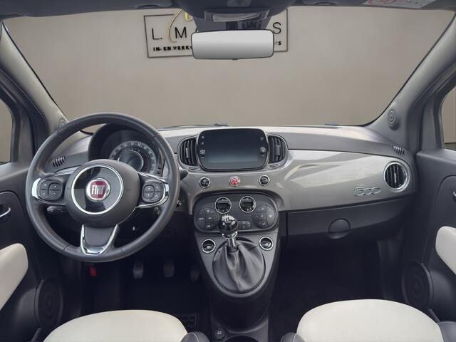 Fiat 500 1.0 Hybrid Dolcevita 2021 GRIJS Panoramadak | Display | Benzine