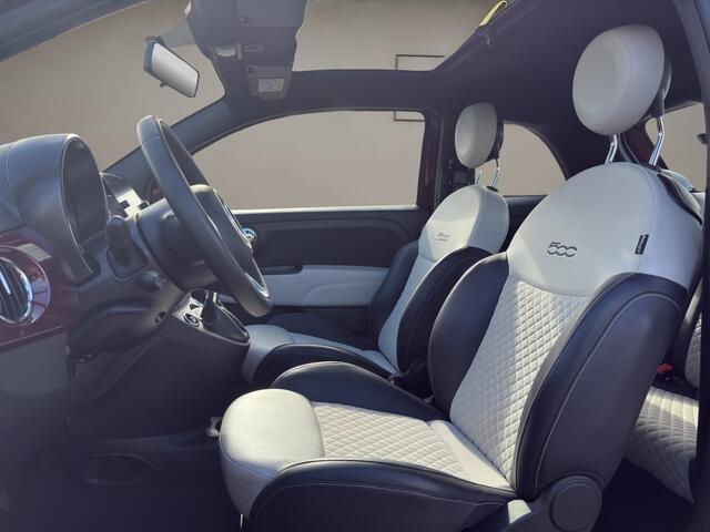 Fiat 500 1.0 Hybrid Dolcevita 2021 BORDEAUX | Apple CarPlay | Panoramadak