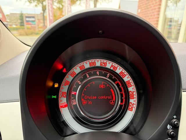 Fiat 500 0.9 TwinAir T Lounge PANODAK / PDC / GROOT.SCHERM / CRUISE / AIR