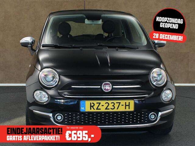 Fiat 500 0.9 TwinAir Turbo Lounge - ORIGINEEL NEDERLANDSE AUTO - AIRCO - PARKEERSENSOREN ACHTER - BLUETOOTH TELEFOONVOORBEREIDING - RADIO - CRUISE CONTROL - LICHTMETALEN VELGEN 15"INCH