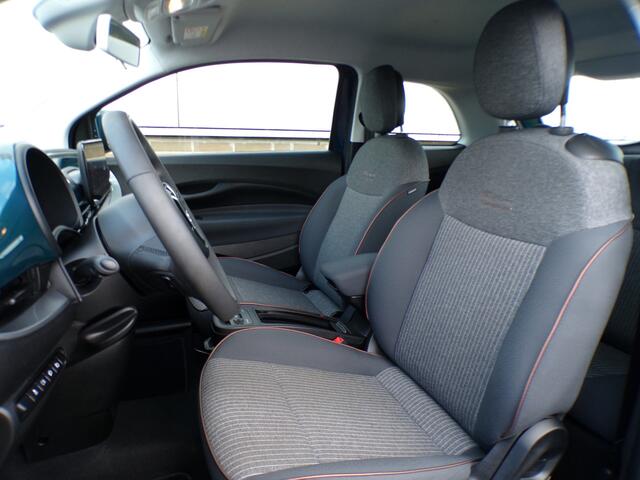 Fiat 500 Icon 42 kWh, SOH 95.3 % / Carplay + Android Auto / Cruise control / 17' Sportvelgen