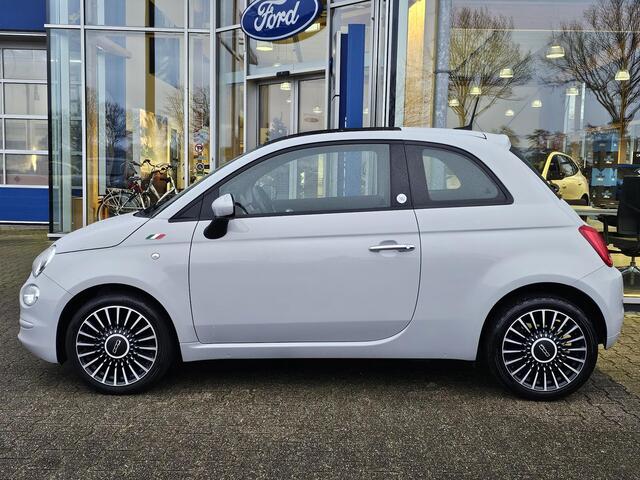 Fiat 500 1.0 Hybrid Launch Edition Climate control | Schuif-kanteldak | Multifunctioneel stuurwiel | Digitaal dashboard | Half leder etc.