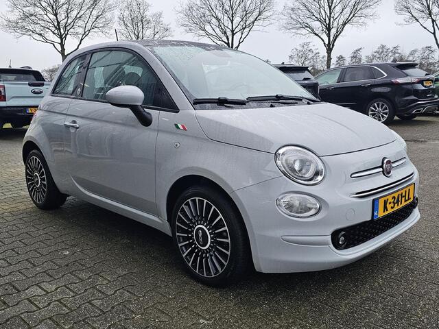Fiat 500 1.0 Hybrid Launch Edition Climate control | Schuif-kanteldak | Multifunctioneel stuurwiel | Digitaal dashboard | Half leder etc.